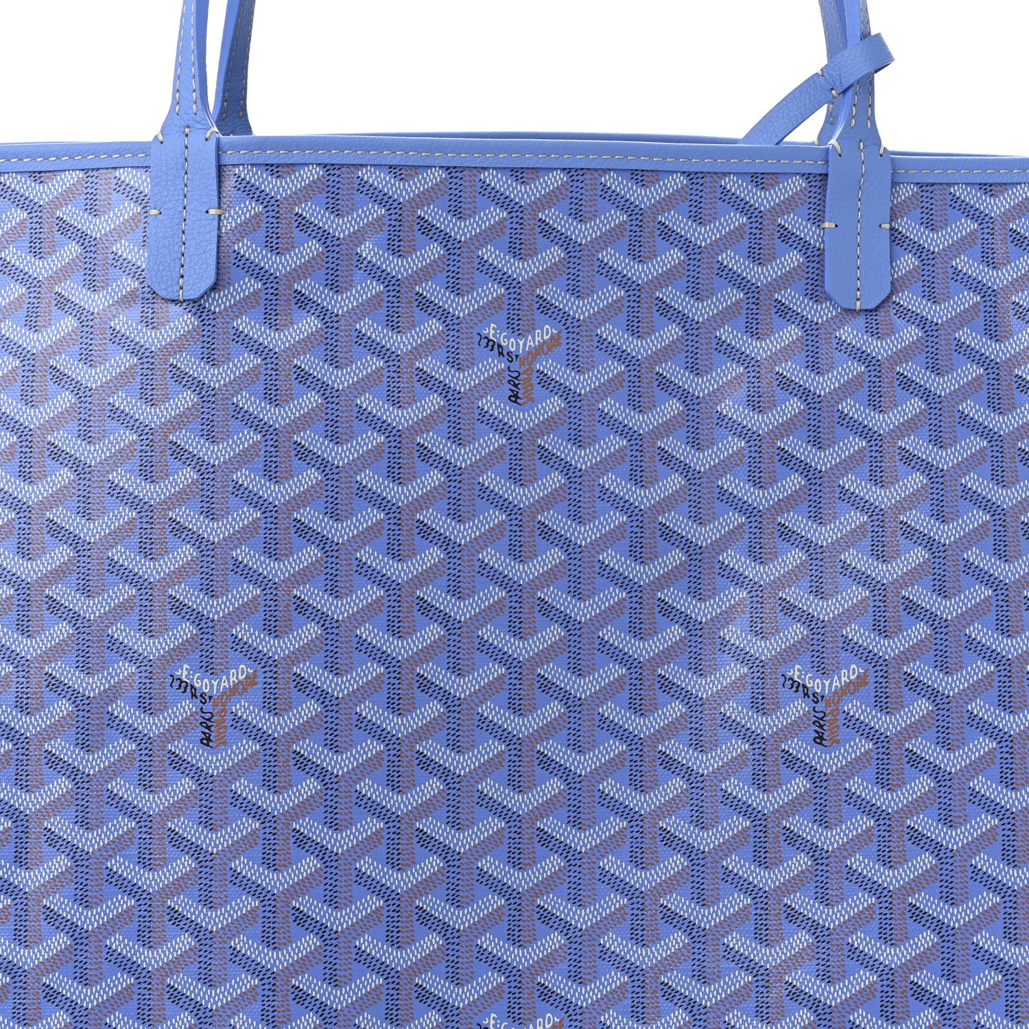 Goyard Goyardine Le Jardin Saint Louis GM Iris 9 of 11