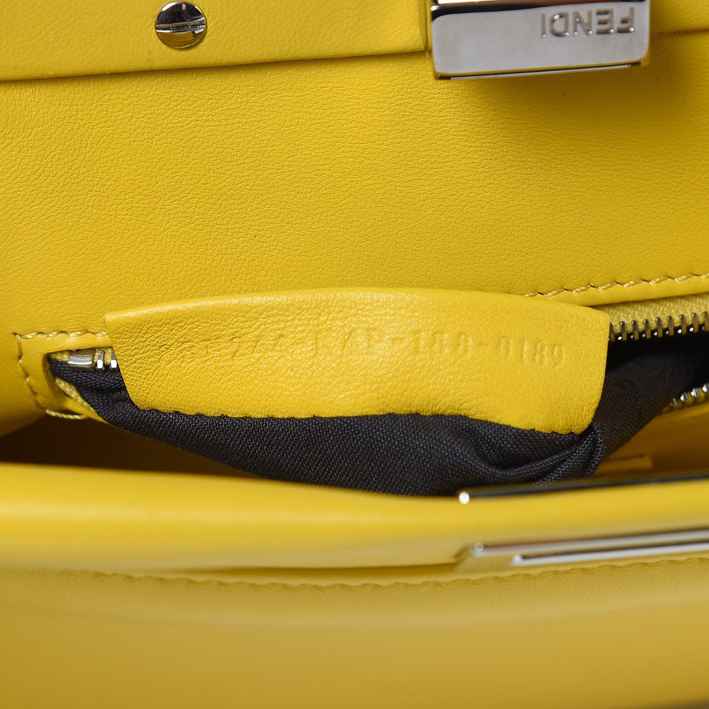 Nappa Mini Peekaboo Iconic Satchel Lime