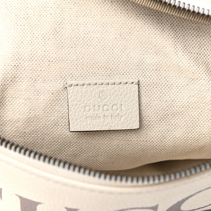 Gucci Grained Calfskin Logo Belt Bag White 6 of 9