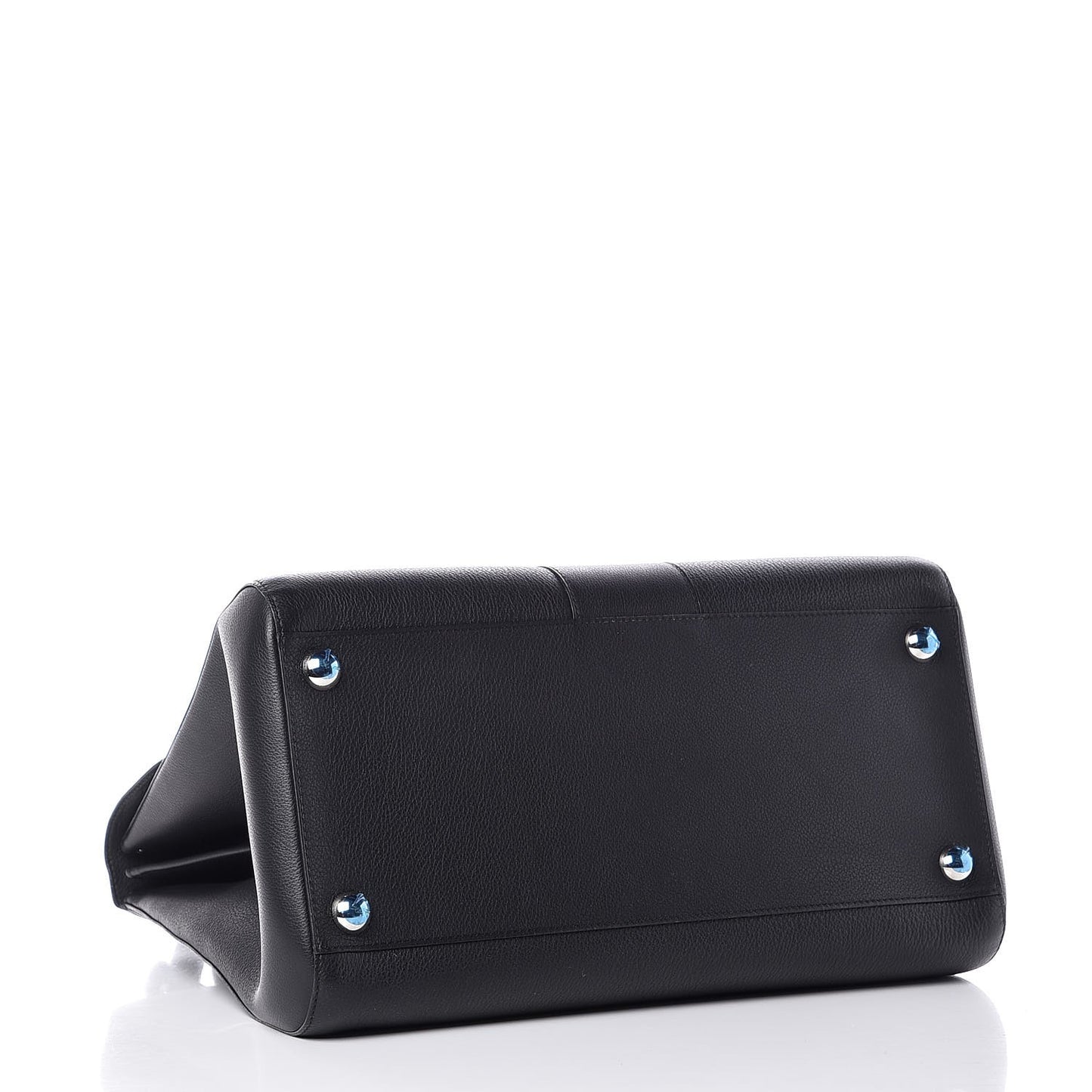 Grained Calfskin GM Brillant Satchel Black