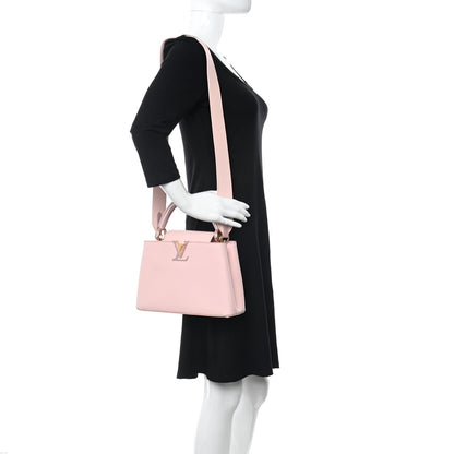 Louis Vuitton Taurillon Capucines BB Rose Jasmin 2 of 10