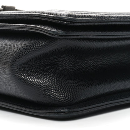 Chanel Caviar Quilted Medium Boy Flap Black 10 of 10