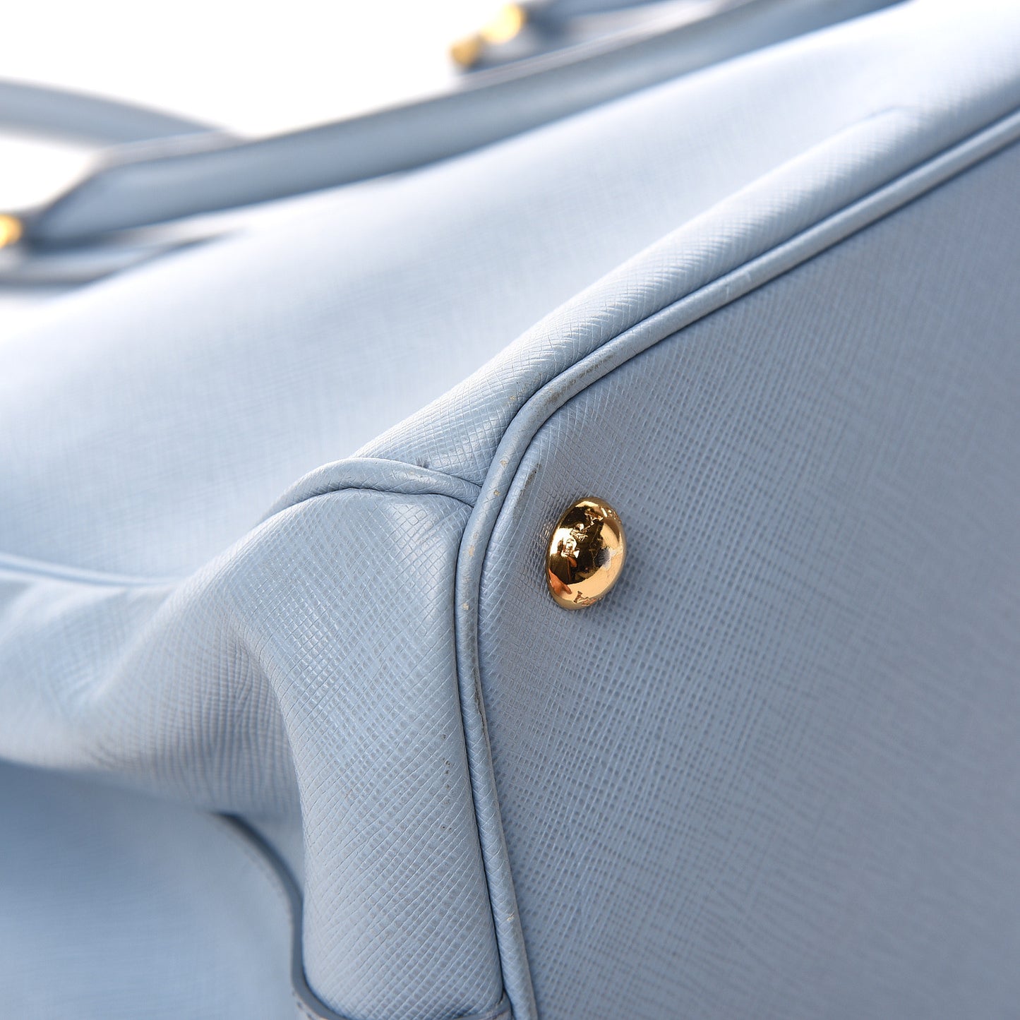 Saffiano Medium Galleria Double Zip Tote Aviazione
