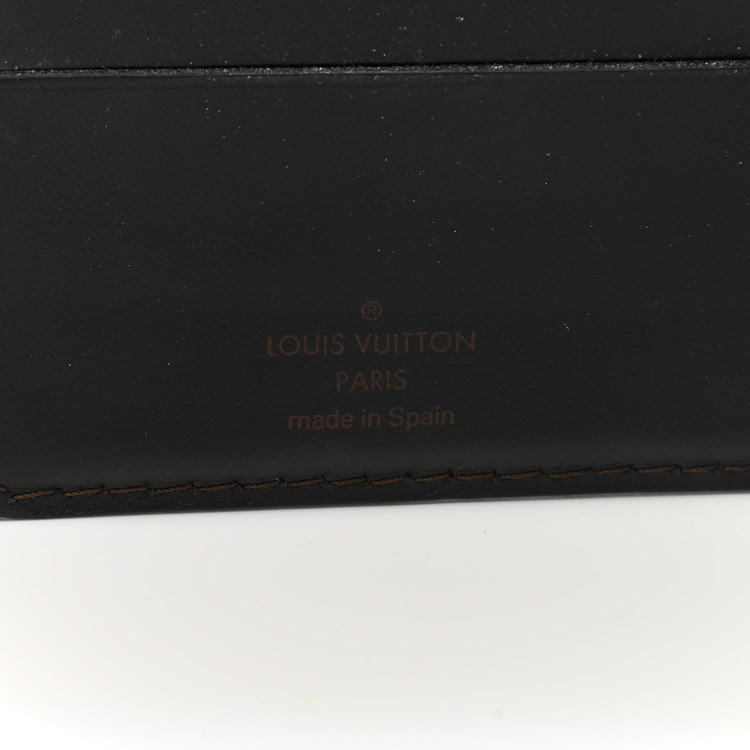 Louis Vuitton Utah 6 Cards Bill Holder Wallet Coffee 6 of 8