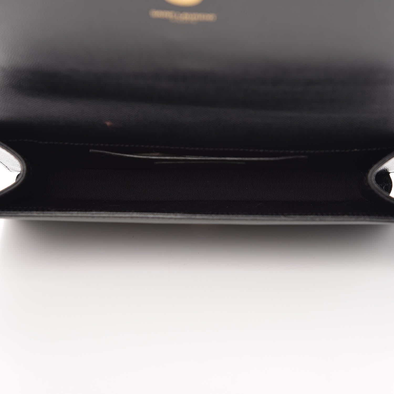 Saint Laurent Grain De Poudre Classic Monogram Kate Clutch Black 5 of 10