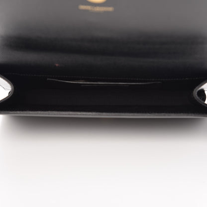 Saint Laurent Grain De Poudre Classic Monogram Kate Clutch Black 5 of 10