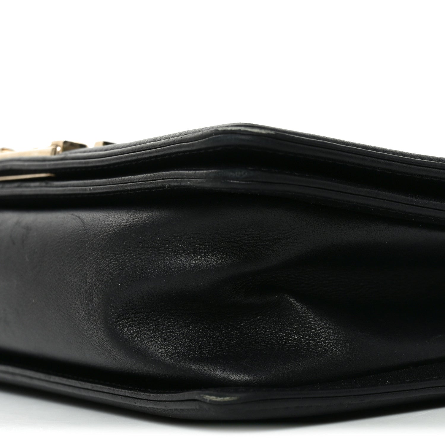 Chanel Lambskin Chevron Quilted Medium Boy Flap Black 10 of 10
