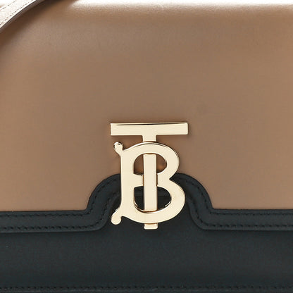 Burberry Calfskin Small TB Envelope Clutch Bag Malt Brown 7 of 11