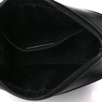 Saint Laurent Calfskin Matelasse Monogram Monochrome Lou Camera Bag Black 5 of 11