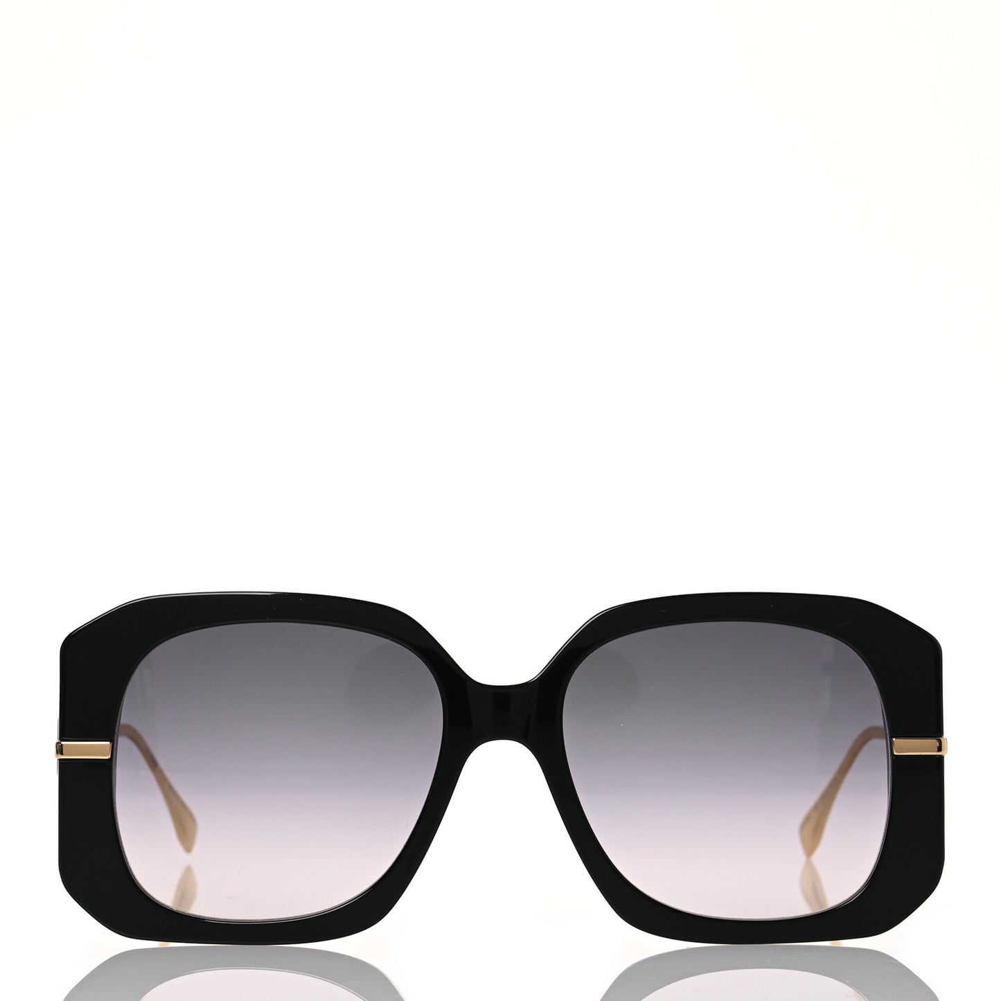 Acetate Fendigraphy Sunglasses FE40065I Black