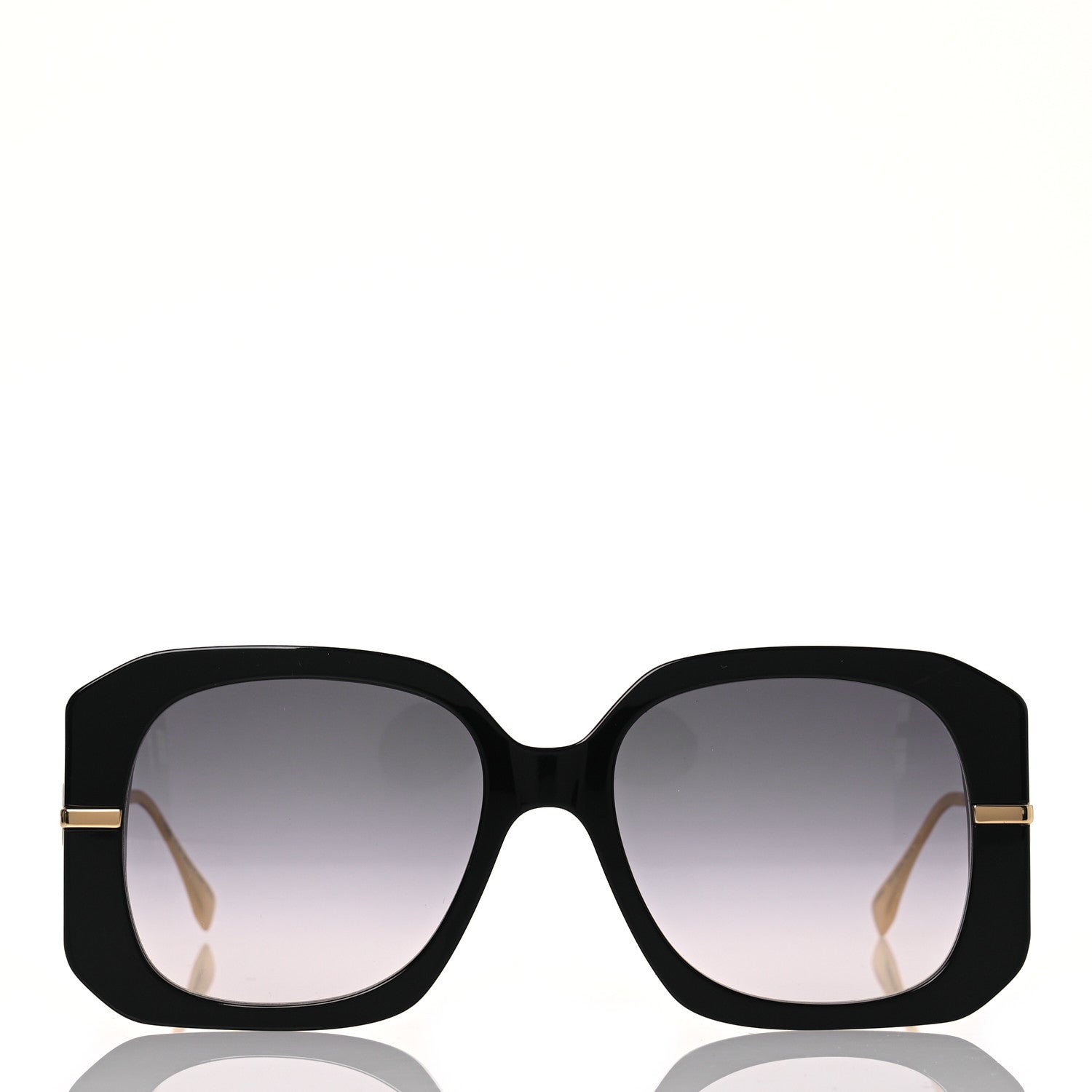 Fendi Acetate Fendigraphy Sunglasses FE40065I Black 2 of 8