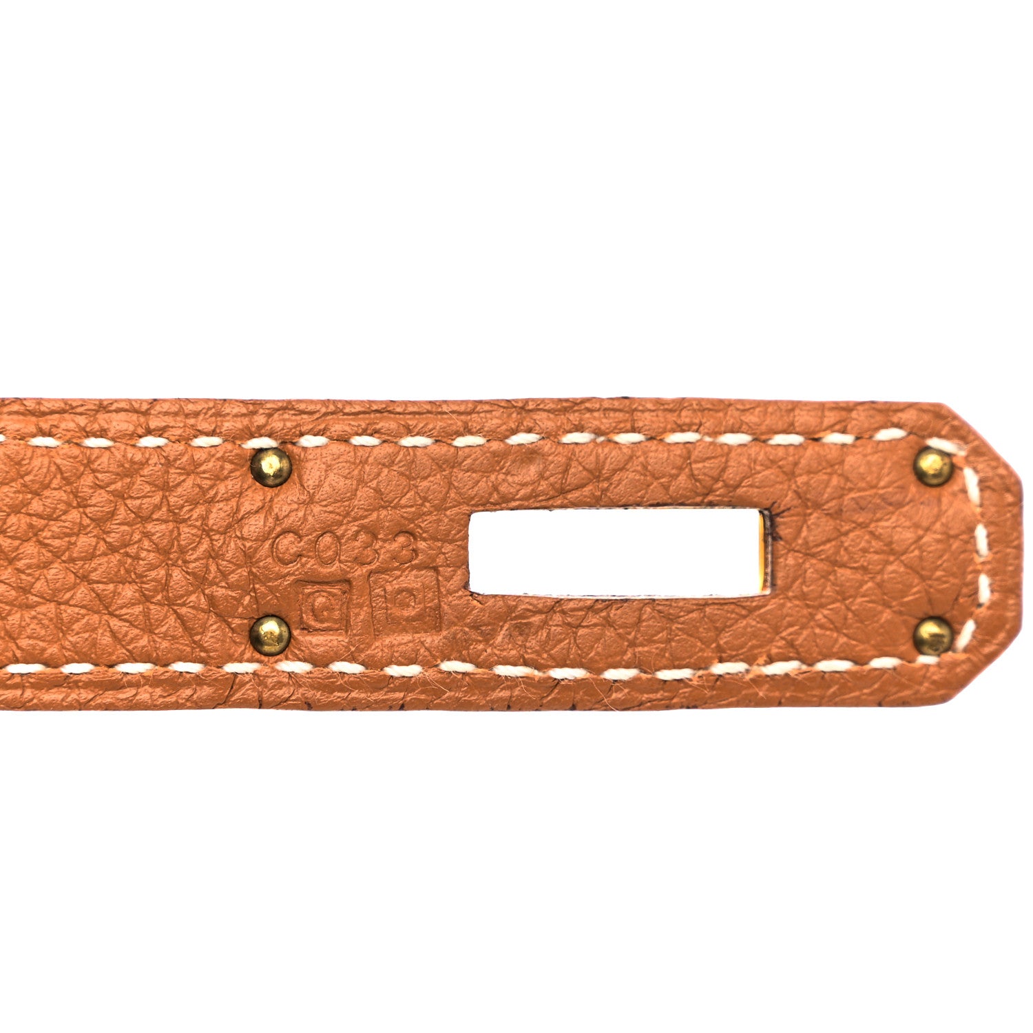 Hermes Togo Kelly Retourne 35 Gold 7 of 13