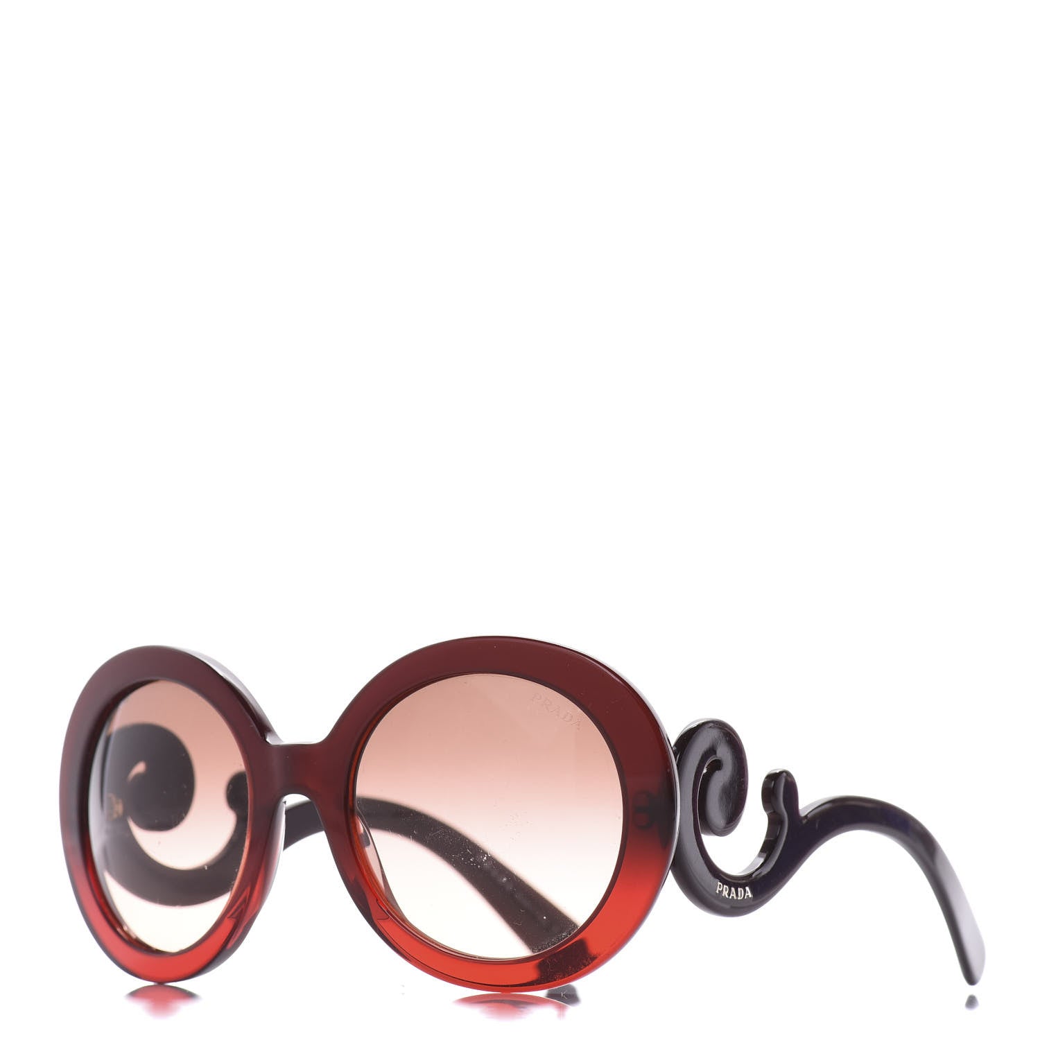 Prada Baroque Sunglasses SPR27N Red 1 of 7