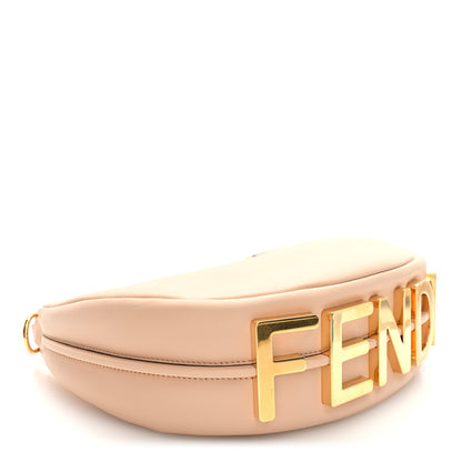 Fendi Vitello Grace Matte Small Fendigraphy Hobo Bag Light Rose 4 of 10