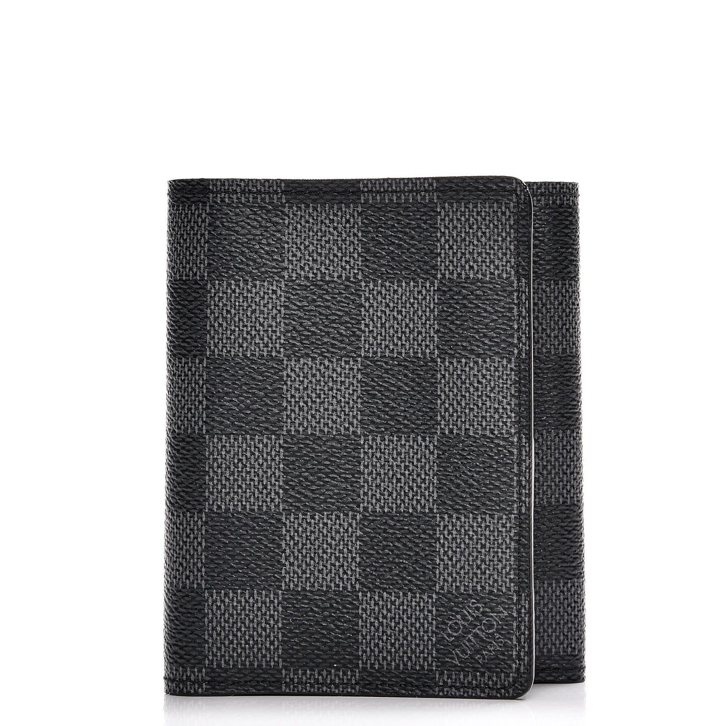 Damier Graphite Canvas Tri-Fold Compact Wallet