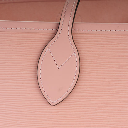 Louis Vuitton Epi Neverfull MM Rose Ballerine 10 of 11