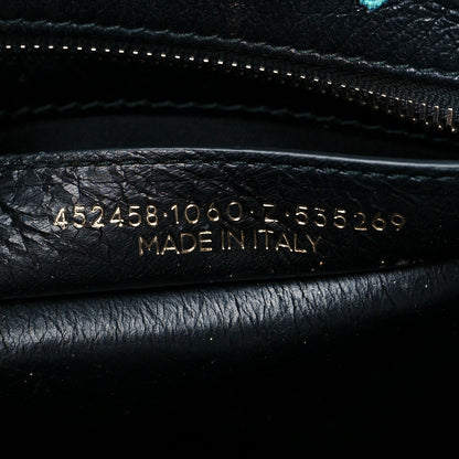 Balenciaga Agneau Arena Graffiti All Over XS Bazar Shopper Tote Black Multicolor 7 of 10