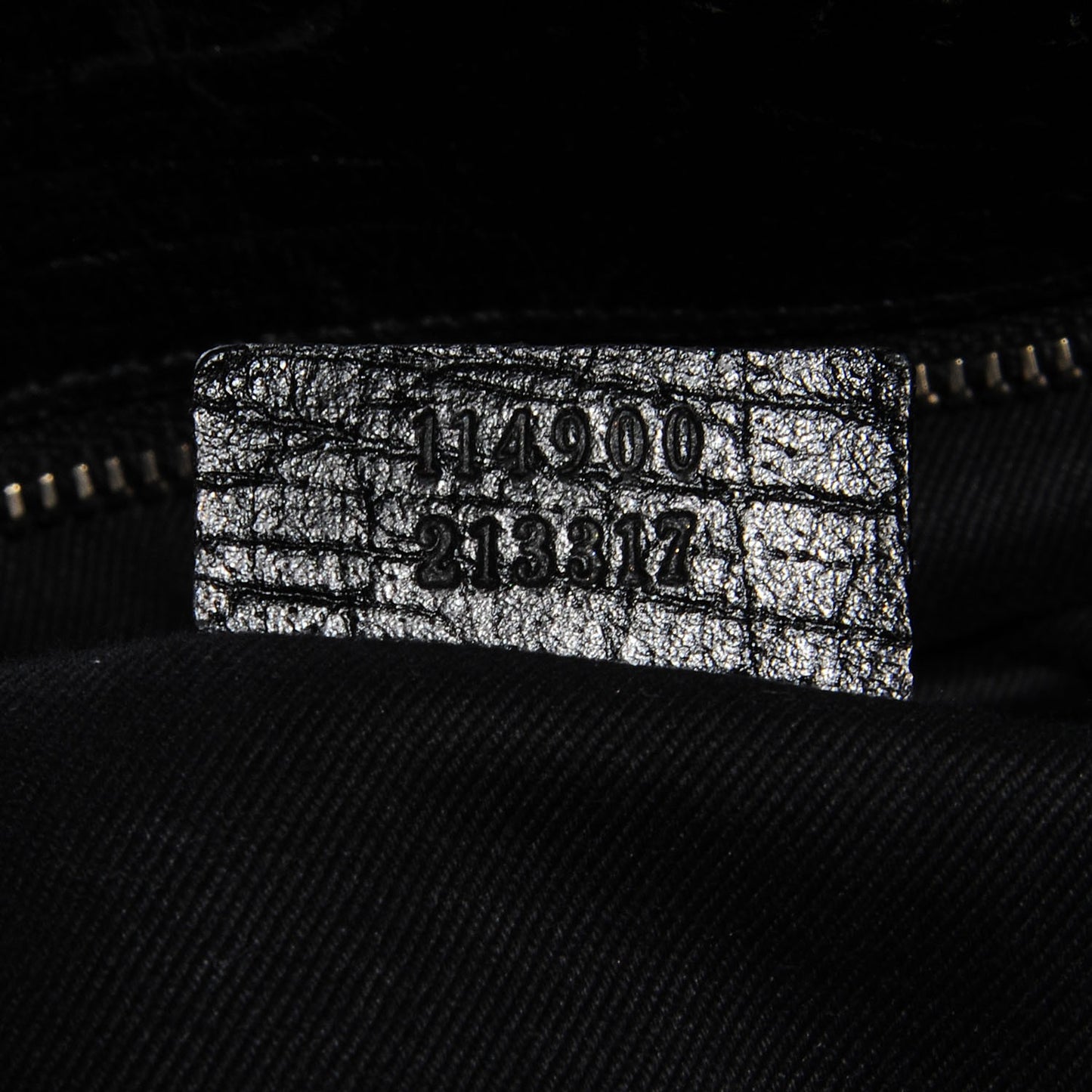 Monogram Large Horsebit Chain Hobo Black