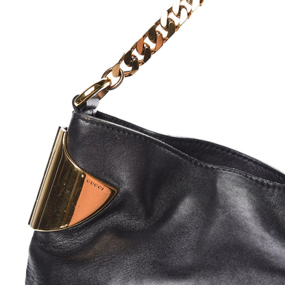 Gucci Lambskin Medium 1970 Shoulder Bag Black 15 of 22