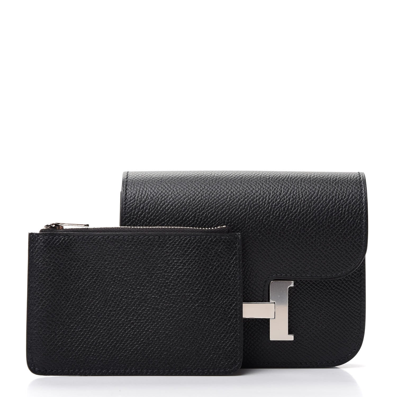 Hermes Epsom Constance Slim Wallet Black 3 of 8
