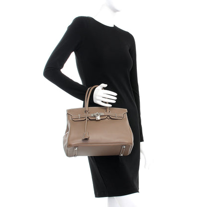 Hermes Swift Birkin 30 Etoupe 2 of 41