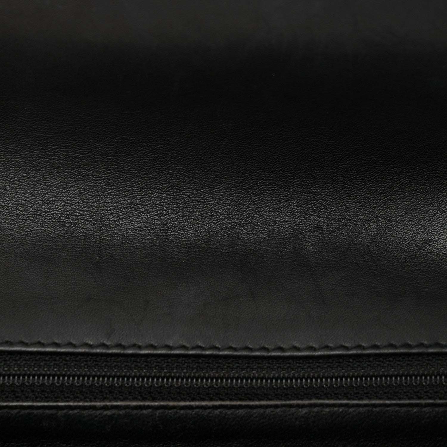 Chanel Lambskin Stitched Chocolate Bar Single Flap Black 12 of 15