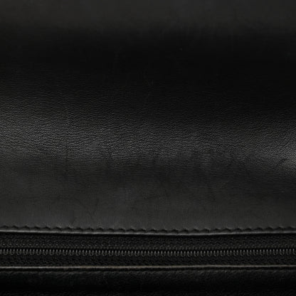 Chanel Lambskin Stitched Chocolate Bar Single Flap Black 12 of 15