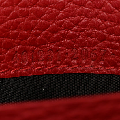 Gucci Calfskin Mini Dionysus Chain Wallet Hibiscus Red 6 of 10