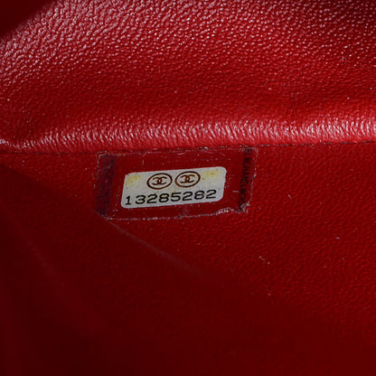 Chanel Caviar Quilted Maxi Single Flap Red 8 of 9