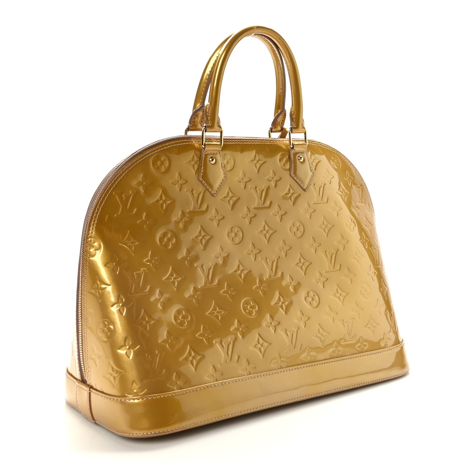 Louis Vuitton Vernis Alma GM Beige Poudre 3 of 9