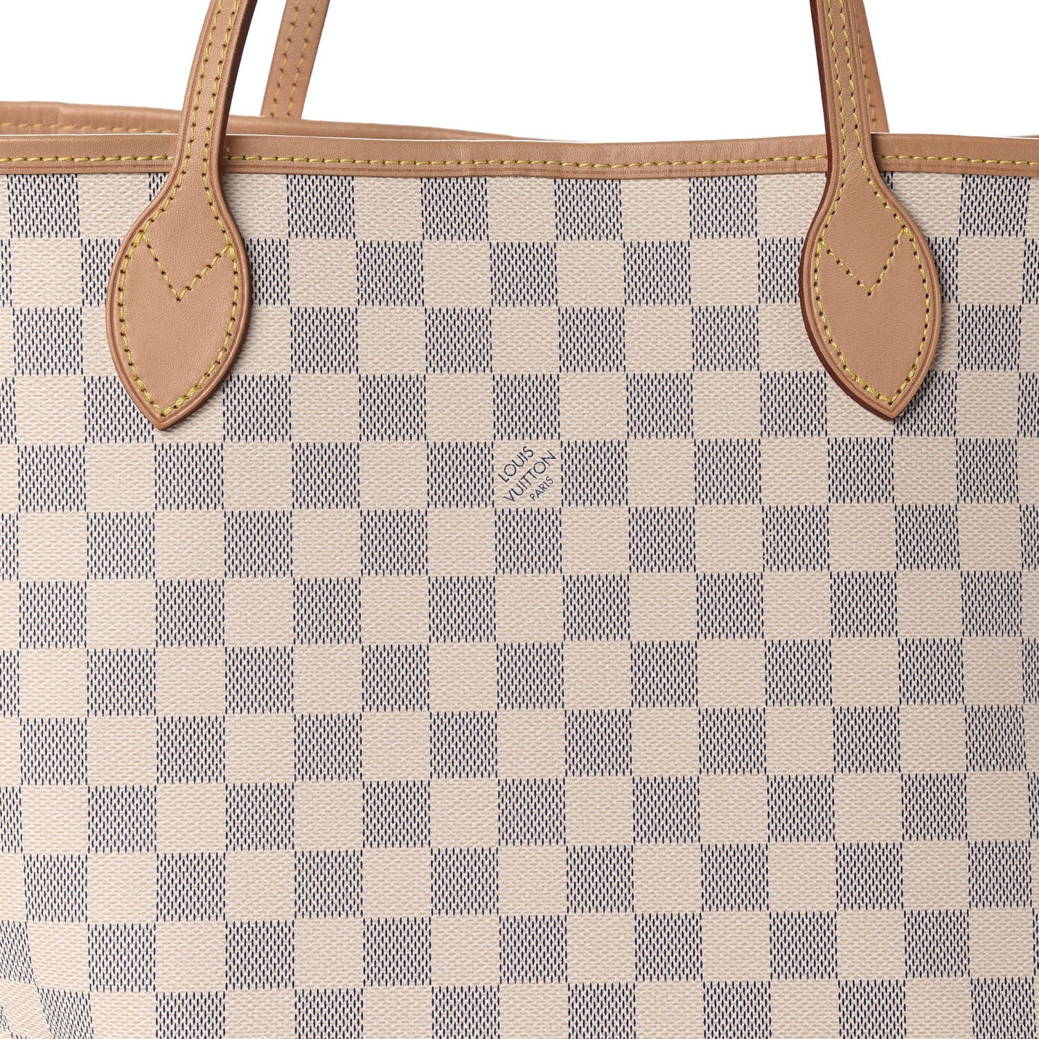 Louis Vuitton Damier Azur Neo Neverfull MM Rose Ballerine 11 of 11