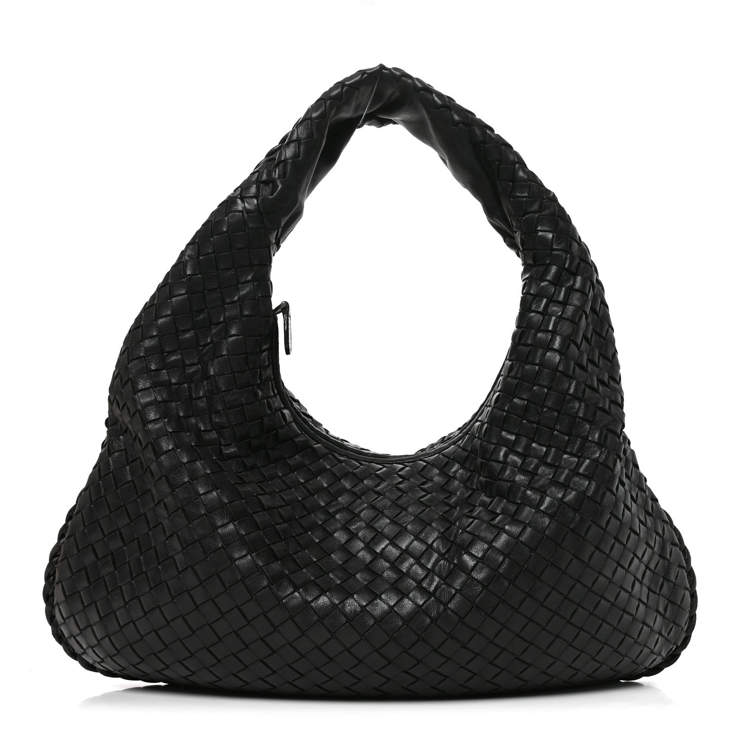 Bottega Veneta Nappa Intrecciato Medium Belly Veneta Hobo Black 1 of 11