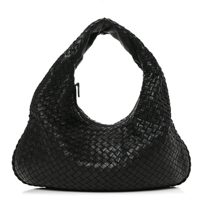 Bottega Veneta Nappa Intrecciato Medium Belly Veneta Hobo Black 1 of 11