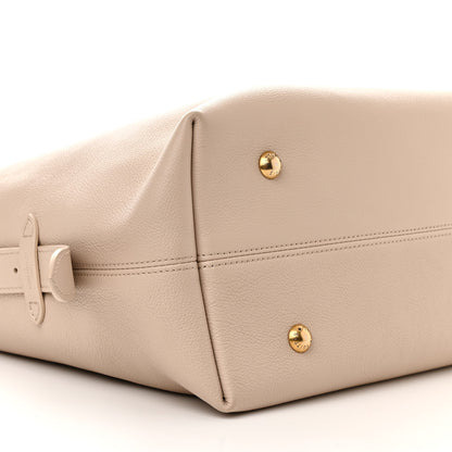 Louis Vuitton Grained Calfskin Low Key Hobo MM Limestone 11 of 13