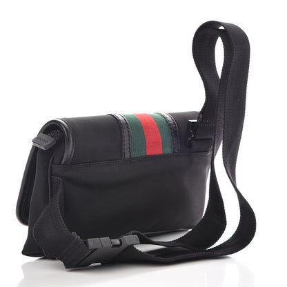 Gucci Nylon Web Belt Bag Black 4 of 10