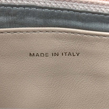 Chanel Caviar Half Moon Wallet On Chain WOC Beige 8 of 15