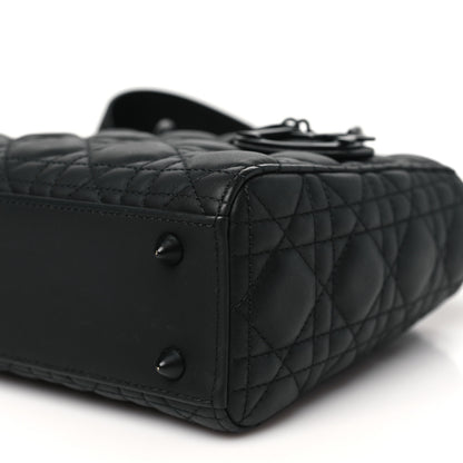 Christian Dior Ultra Matte Calfskin Cannage Small My ABCDior Lady Dior Black 9 of 9