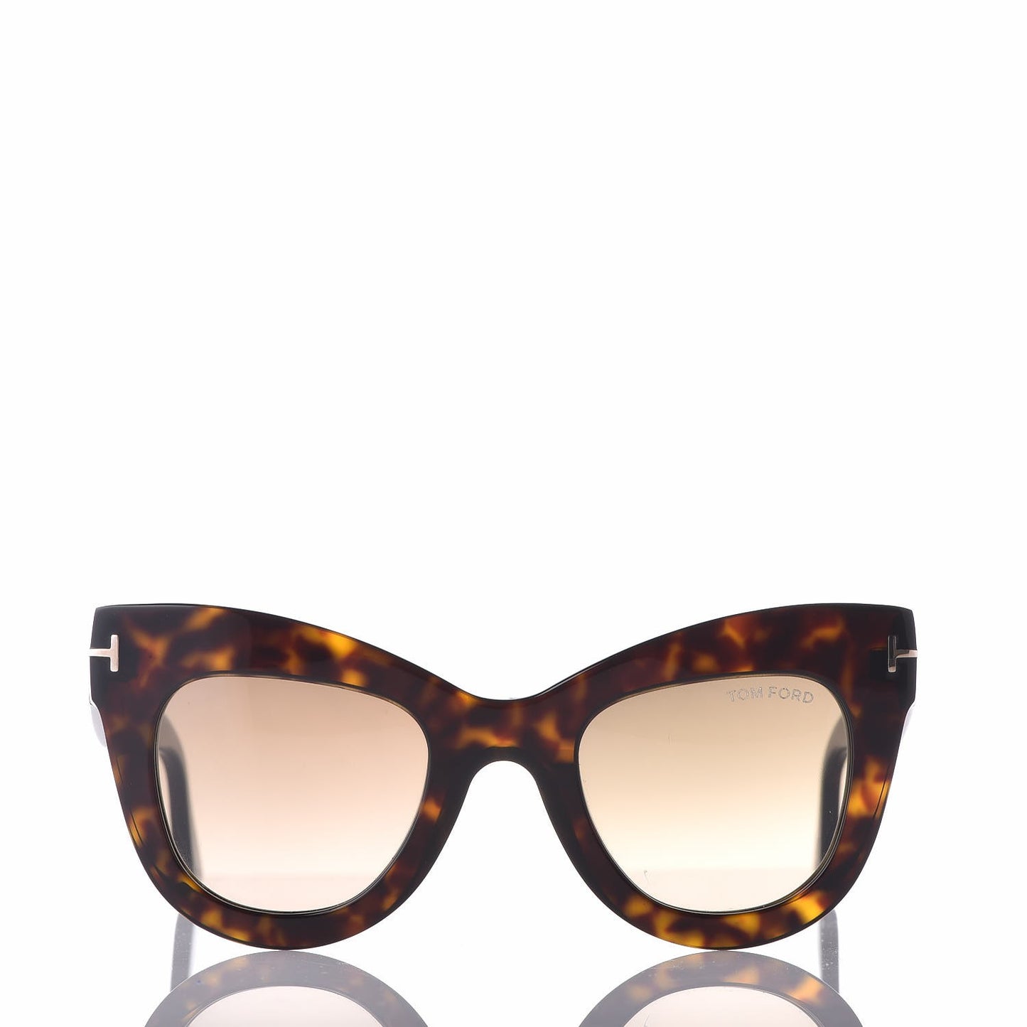 Karina Cat Eye Sunglasses TF612 Havana