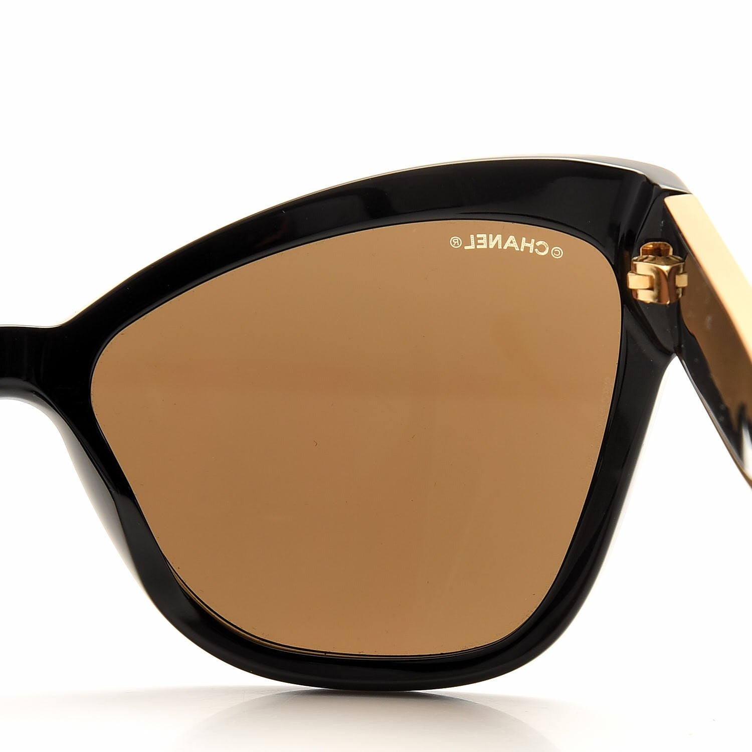 Chanel Acetate CC Cat Eye Sunglasses 5271 Black 5 of 7