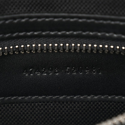 Gucci Soft GG Supreme Monogram Web Belt Bag Black Grey 7 of 10