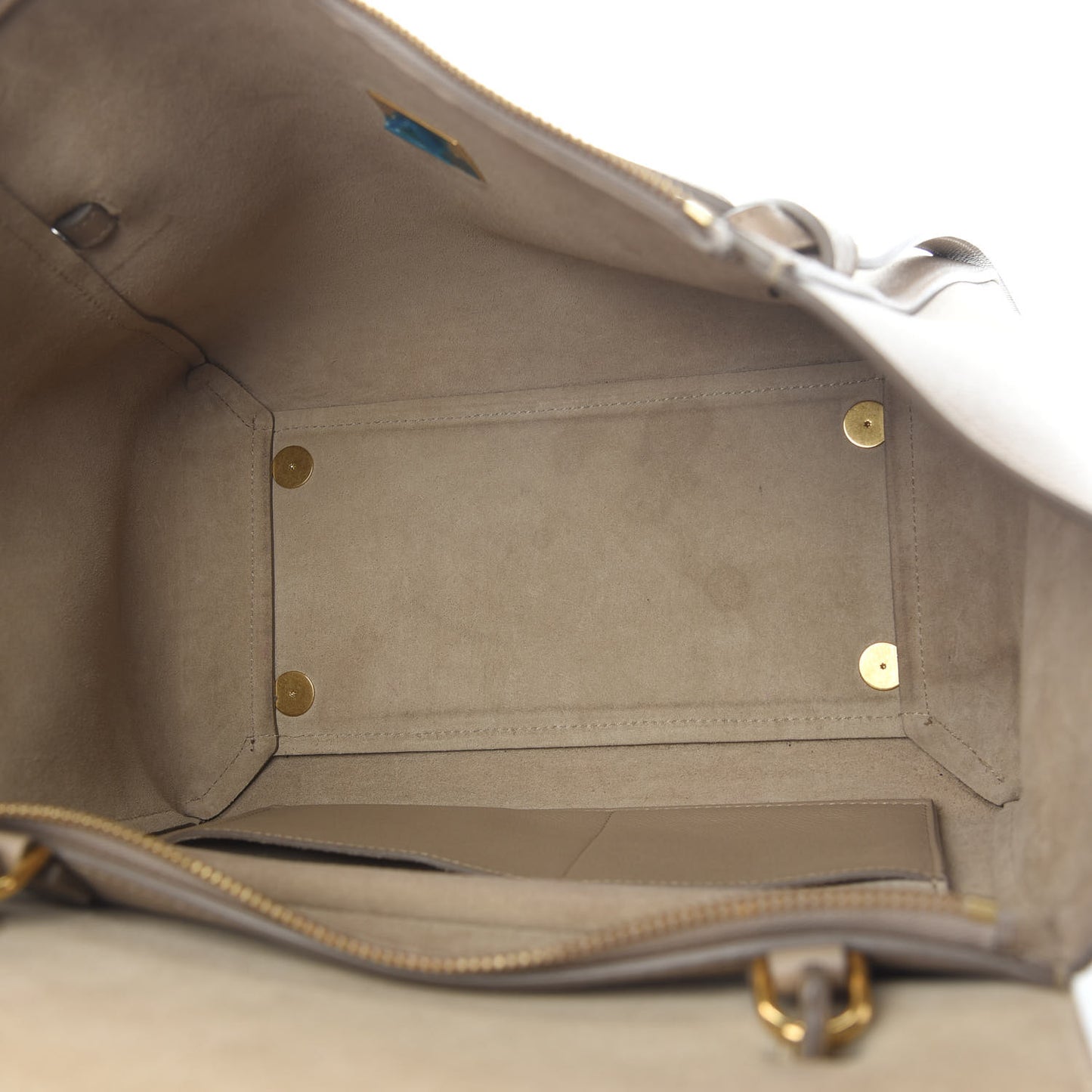 Grained Calfskin Mini Belt Bag Light Taupe