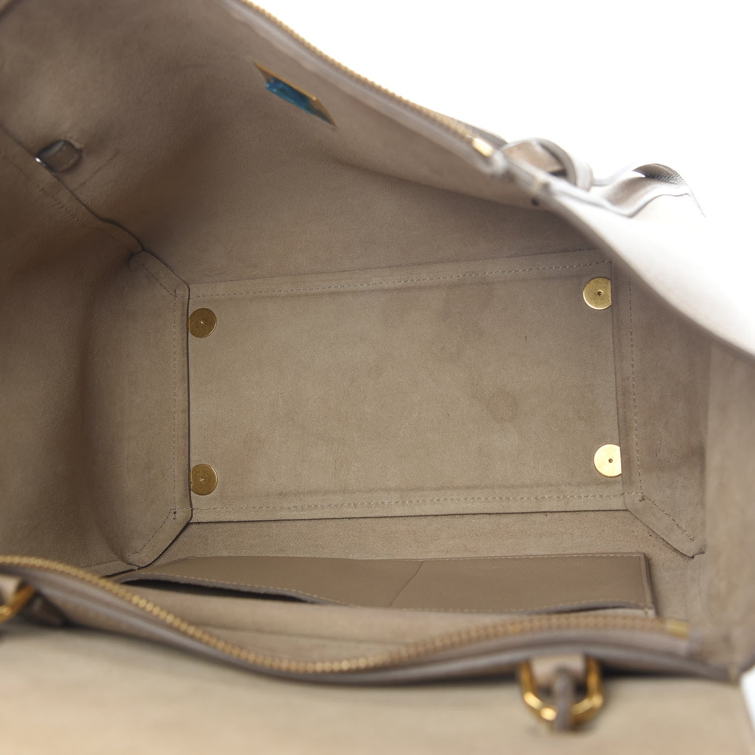 Celine Grained Calfskin Mini Belt Bag Light Taupe 5 of 12