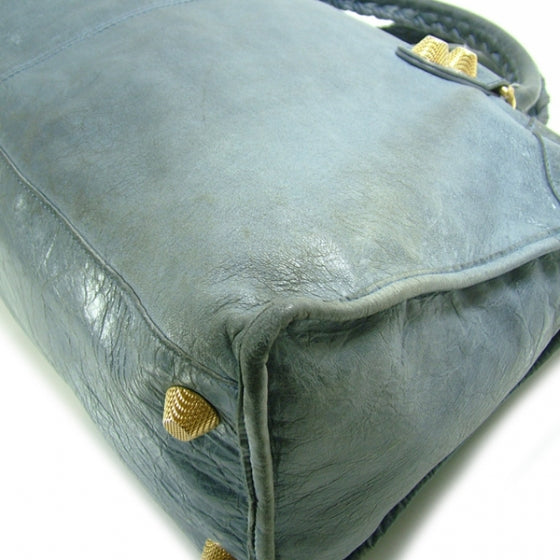 Balenciaga Agneau Giant 21 Gold Hardware Workd Bleu 7 of 11