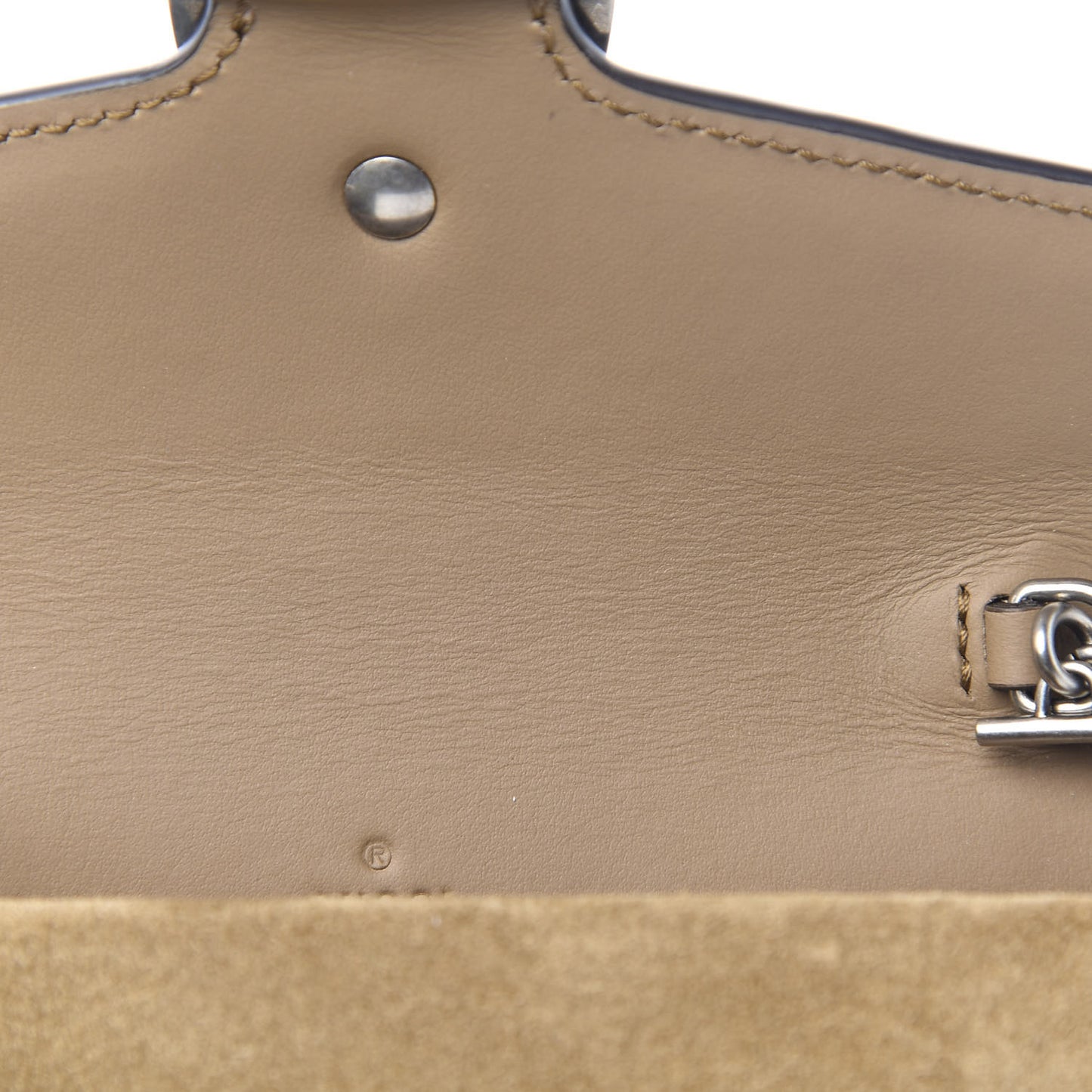 GG Supreme Monogram Super Mini Dionysus Shoulder Bag Taupe