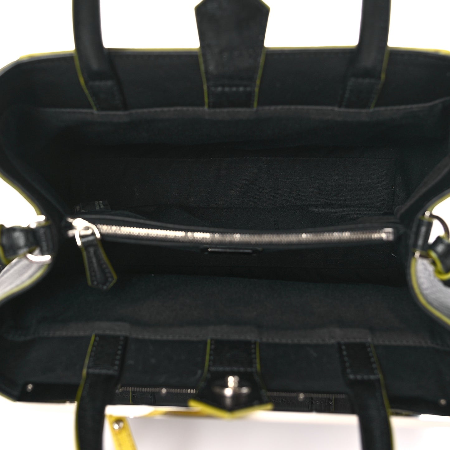 Vitello Elite Apple Charm Petite 2Jours Tote Black