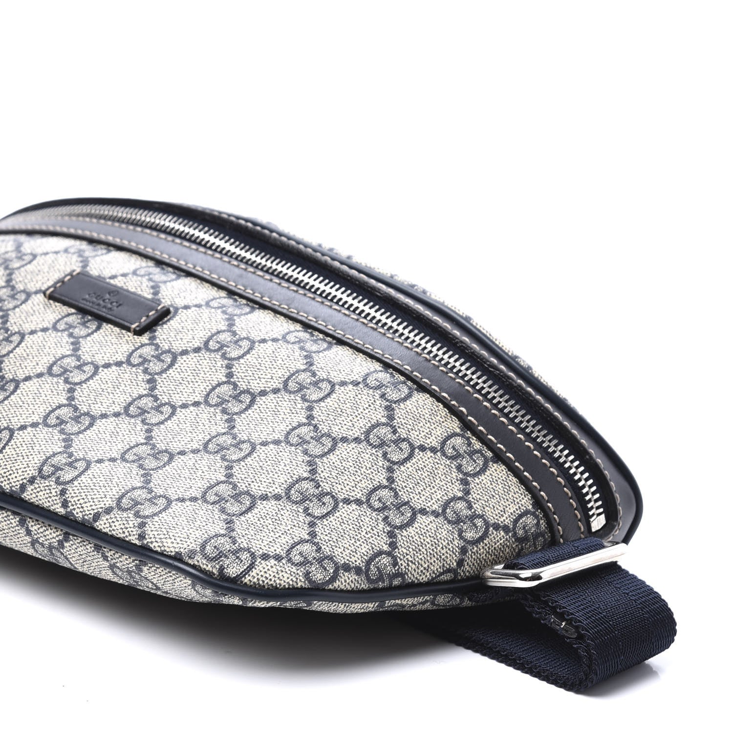 Gucci GG Plus Monogram Belt Bag Navy 8 of 10