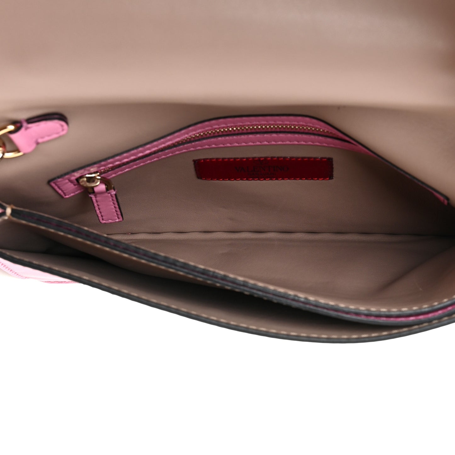 Nappa Rockstud Wristlet Clutch Ninphea