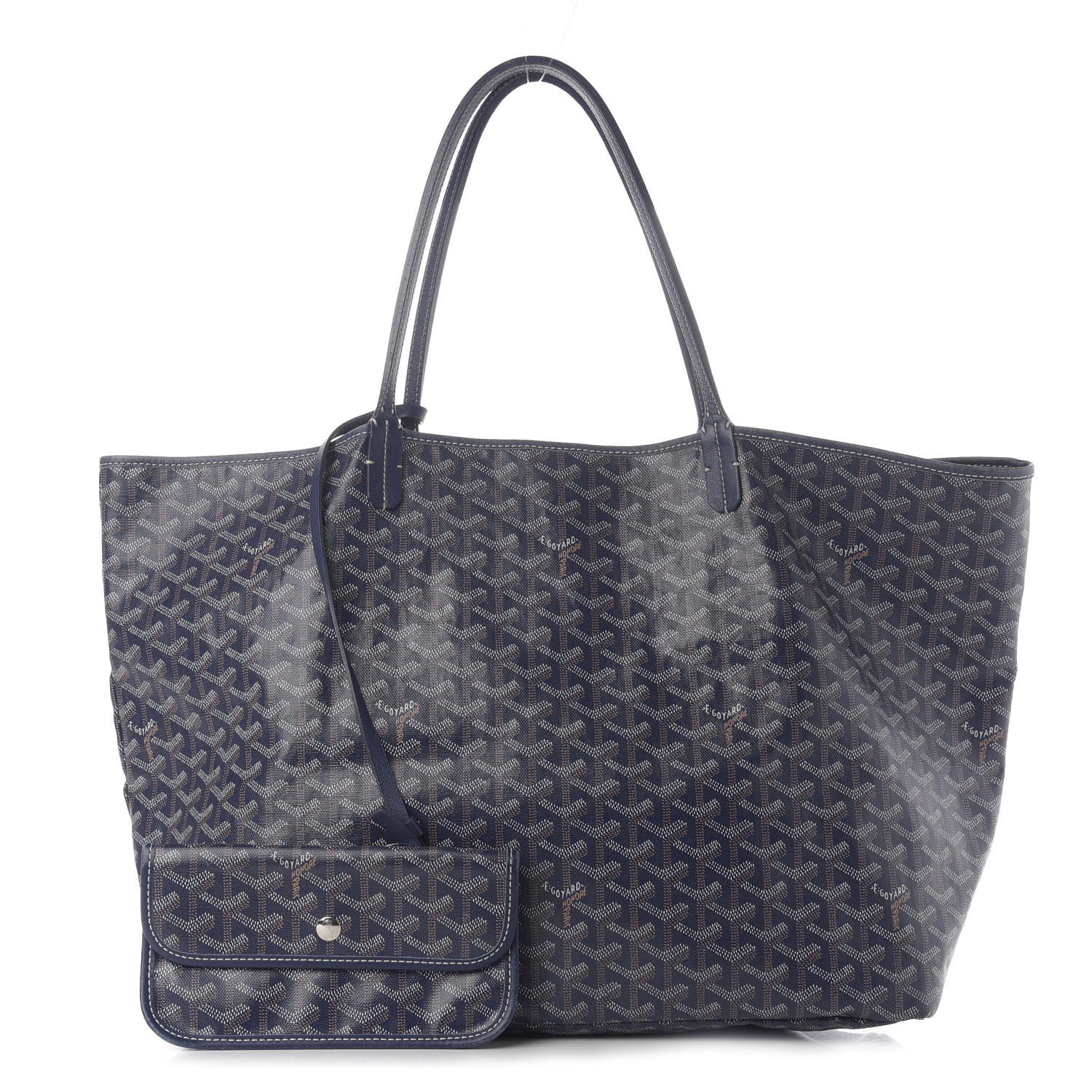 Goyard Goyardine Saint Louis GM Navy 1 of 9