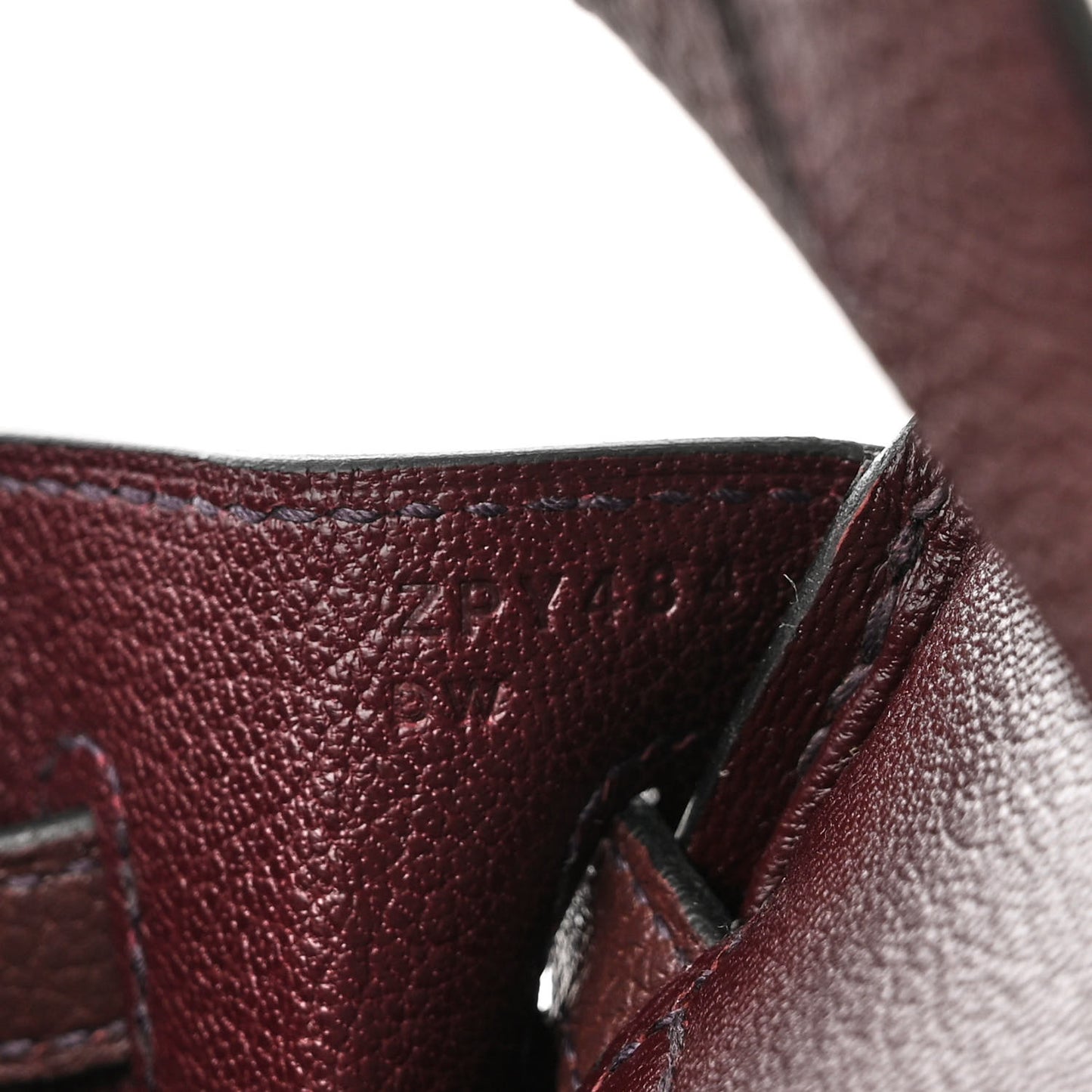 Togo Birkin 25 Rouge Sellier