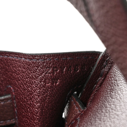 Hermes Togo Birkin 25 Rouge Sellier 7 of 11